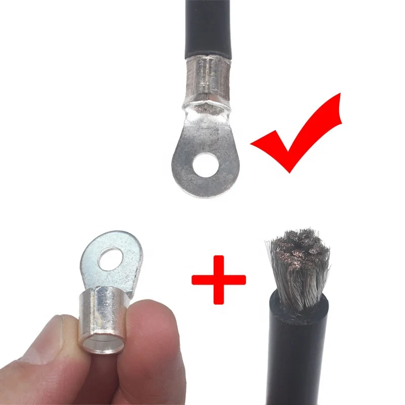 Luyuan высококачественный термостойкий мягкий силиконовый кабель/провод 4AWG 6AWG красный