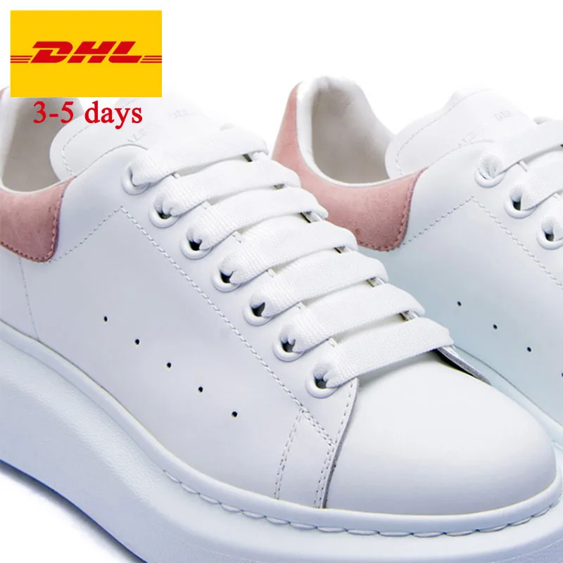 
Top Quality 1:1 Original Allexander Mc Queen Sneakers Fashion Rainbow Leather Putian Casual Sports Shoes 