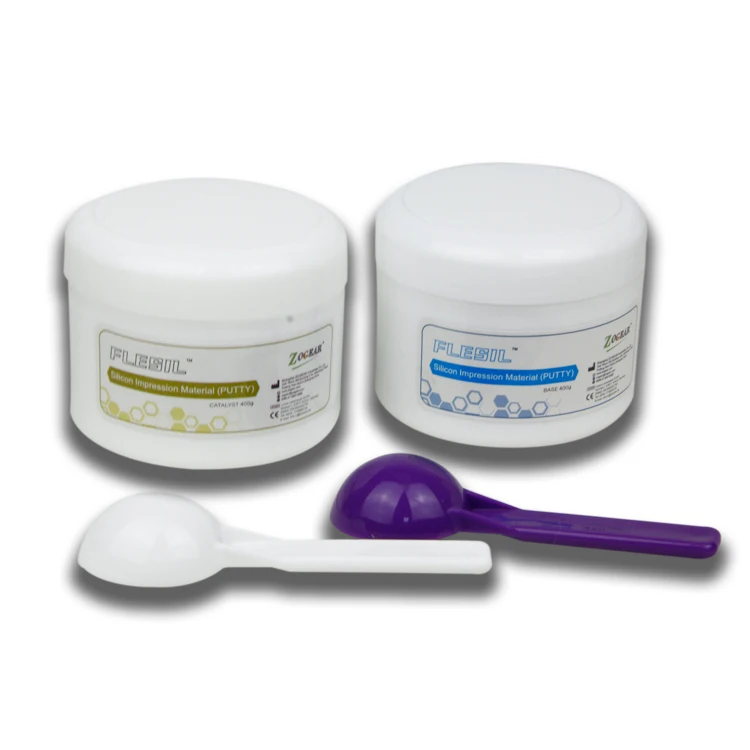TM033 ZOGEAR High Precision Putty+Light body Dental Silicone Impression Material Kit