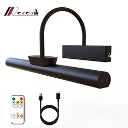 Светодиодный светильник на батарейках с регулируемой яркостью, трехрежимные настенные светильники, вращающаяся световая головка