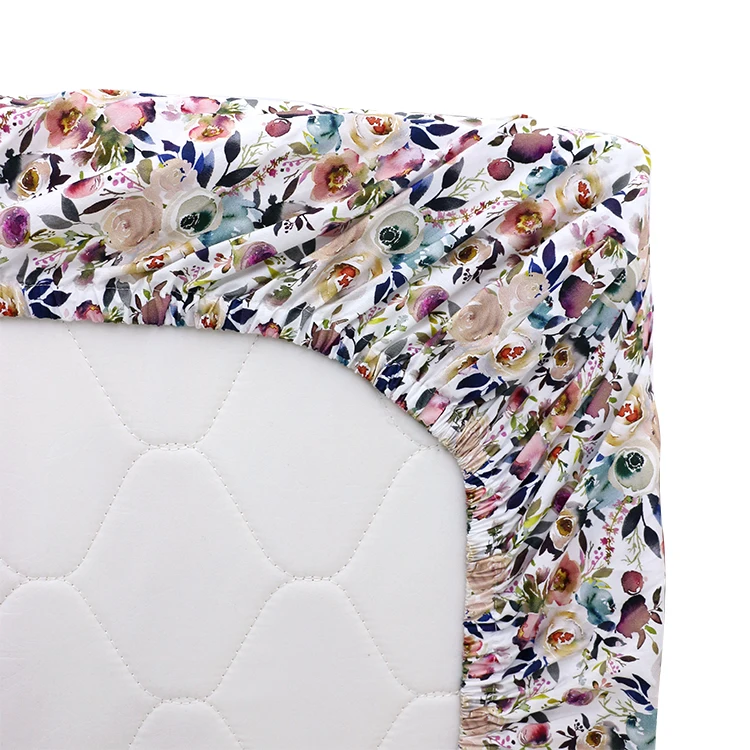 
Cheap Cotton Elastic Baby Bassinet Fitted Sheets Set 