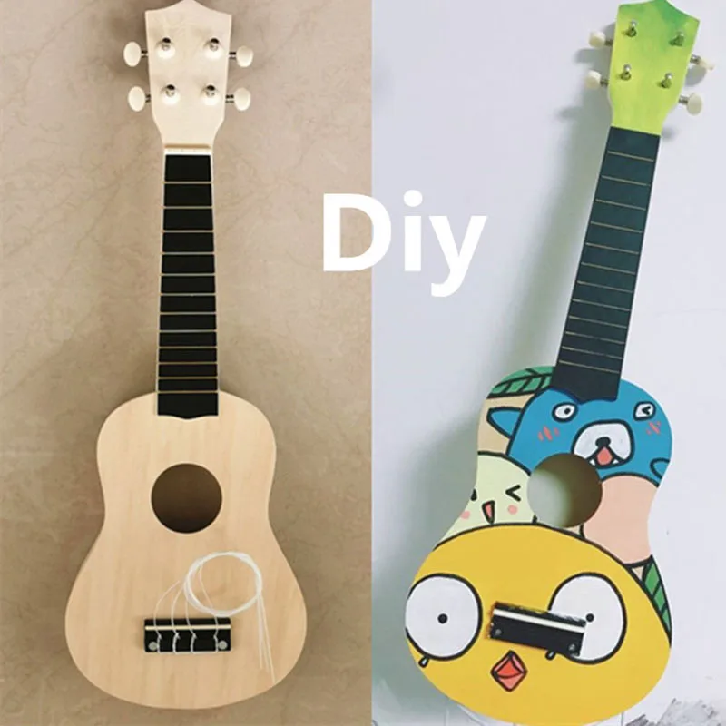 Wholesale high quality Cheap Guitars Musical Instruments Multi Color Cheap  ukulele 21 inch