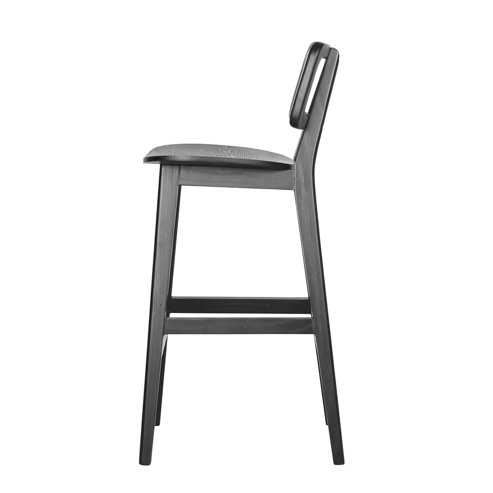 Italian Modern Designer Chair Wabi Sabi Wooden Dining Chairs Solid Wood Rattan Bar Chair