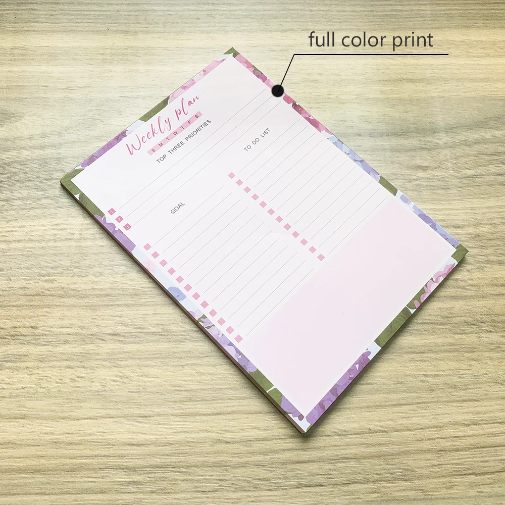 3x5 дюймов дешевый блокнот на заказ бумага A5 100 г/м2 настраиваемый для царапин полноцветный Печатный