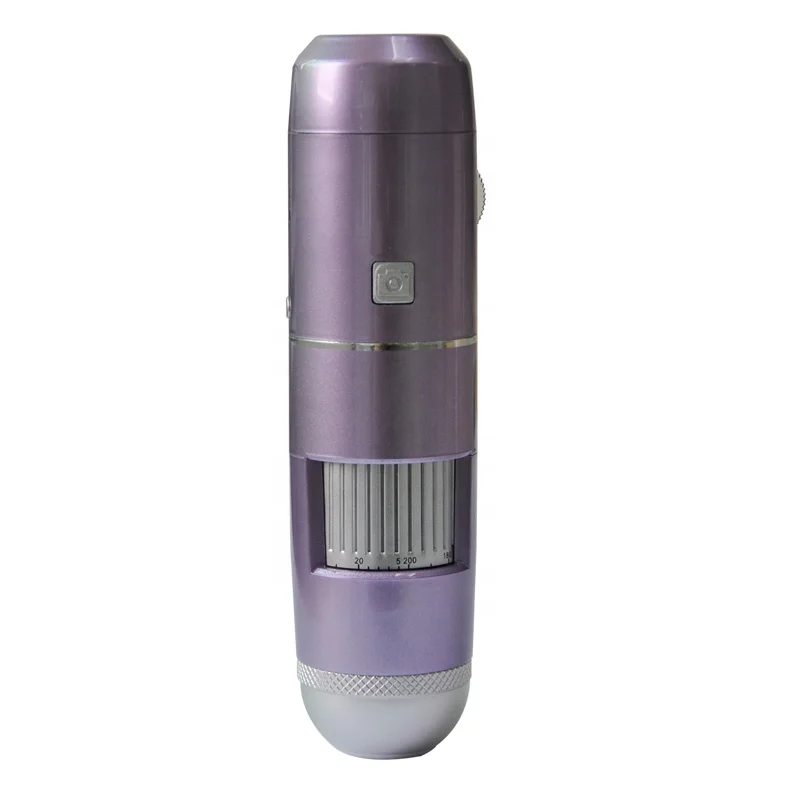 Dual light  AI smart skin detector scalp automatic analyzer portable wireless wifi  hair follicle scalp microscope