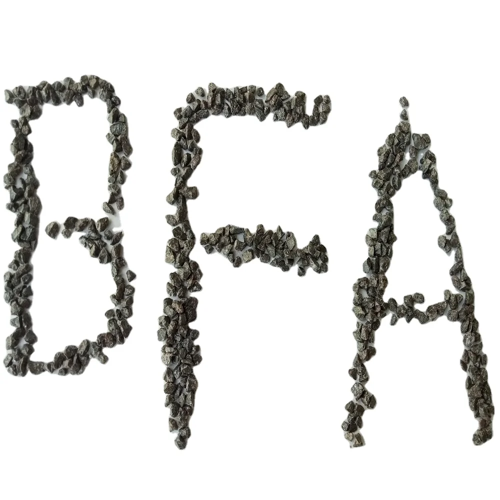 Refractory brown fused alumina for metallurgical industry