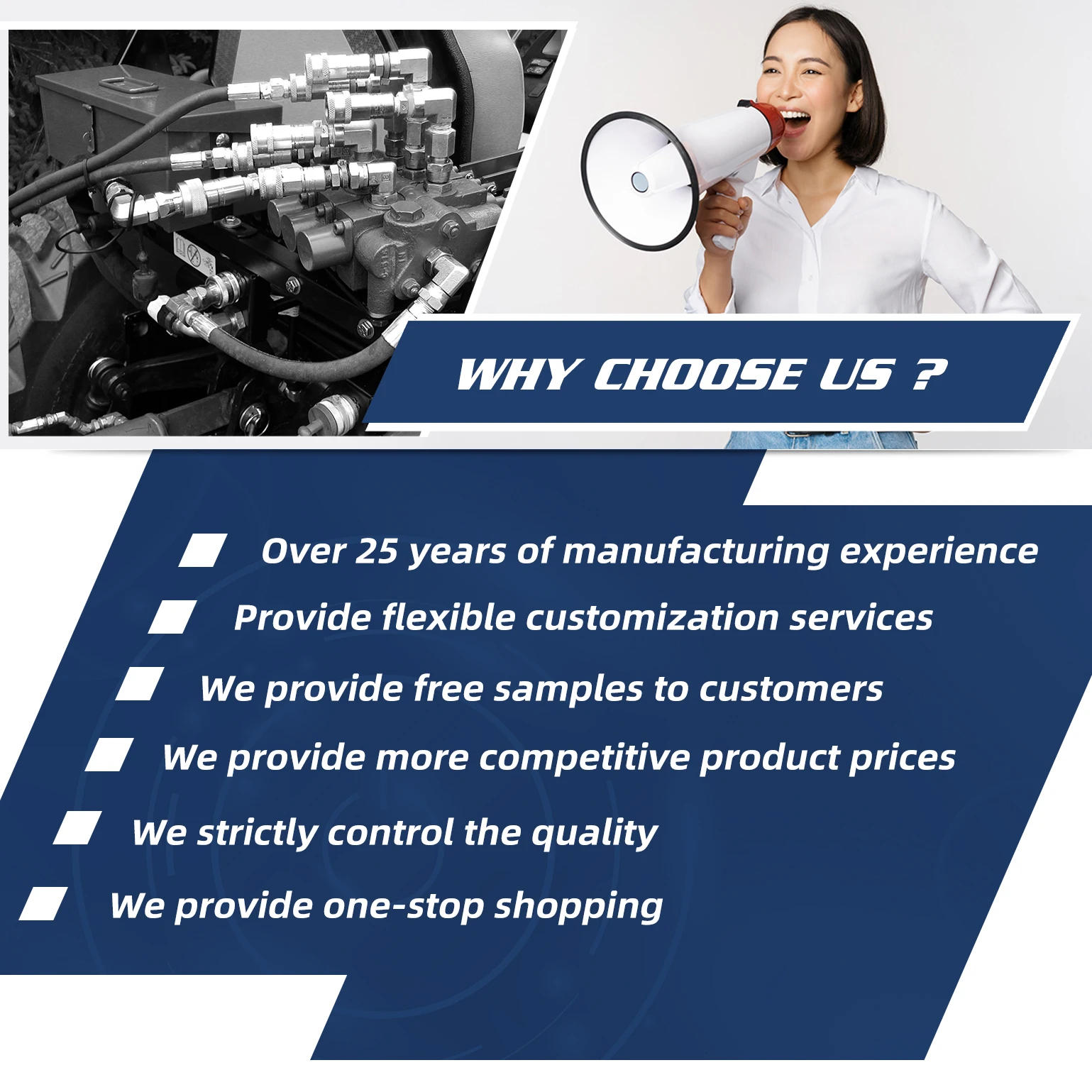 factory wholesale hydraulic flare male female pipe fitting 2NJ hex hydraulic straight union nipple