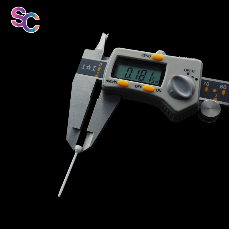 Wholesale supplier of zirconia bar with steps for mechanical parts exported from the factoryzirconium oxide parts