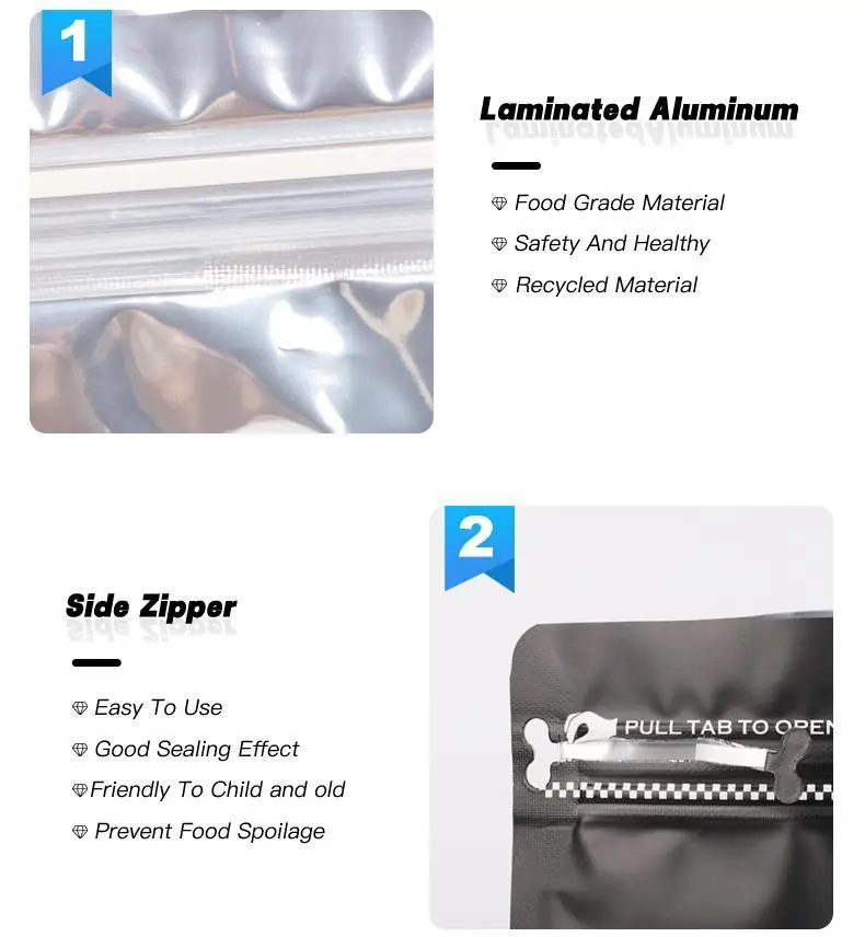 Shenzhen Factory 250g 500g Tea Zipper Pouches One Way Valve Instant Espresso Ground Coffee Packing Bags With Logo