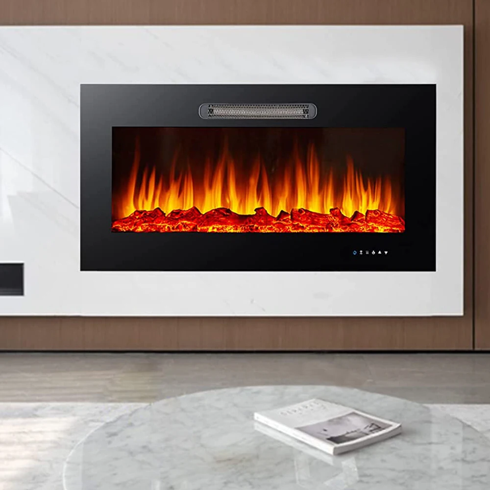 best black 60 inch recessed wall surface mounted electric fireplace suite bunnings design ideas under tv or with mantel