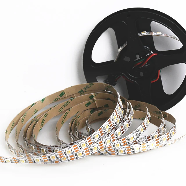 LC8816 Адресуемая Светодиодная лента Rgbw Smd5050 60 шт./м Sk6812 12 В мм 8 широкопиксельная
