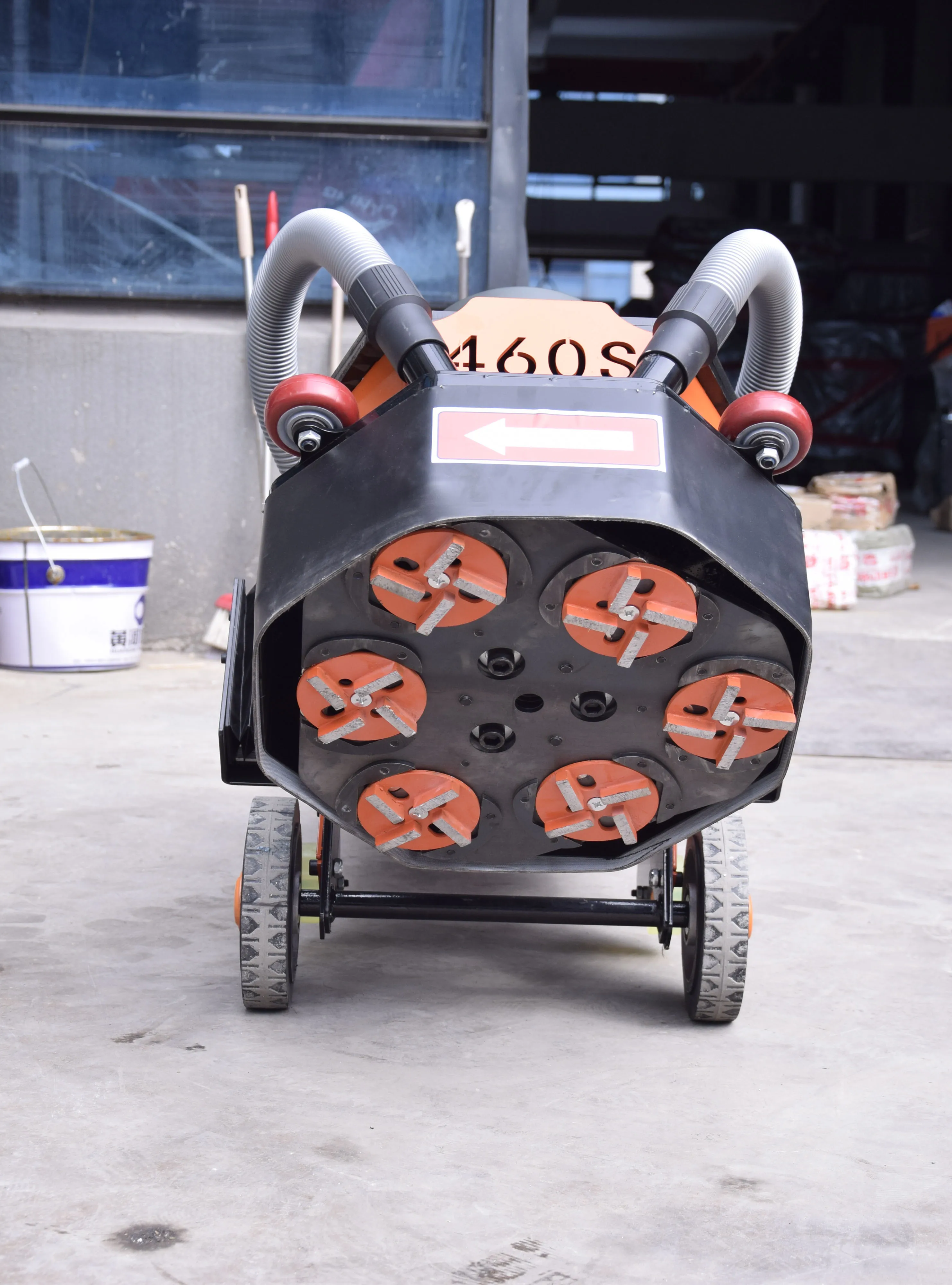 460mm Dust Free Floor Grinder Cement Concrete Polishing Machine
