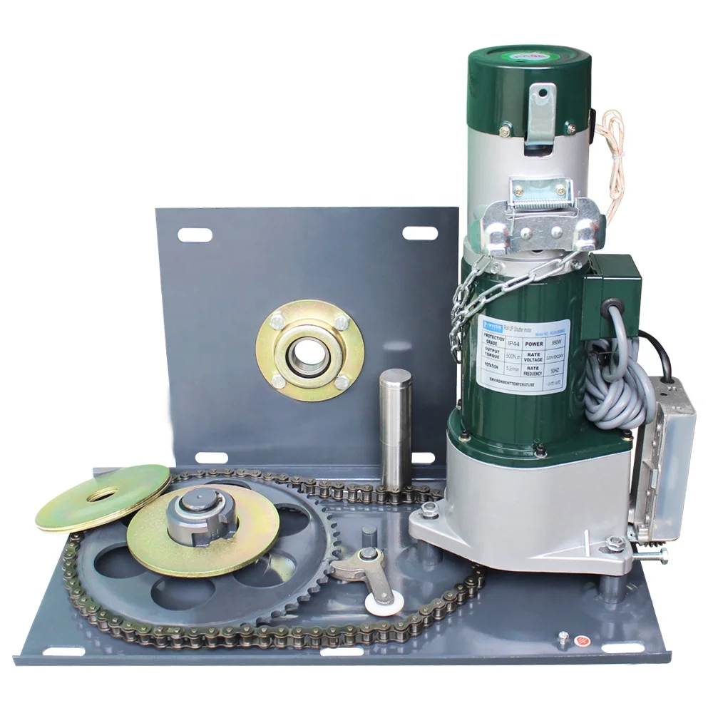 DC300kg 24v High Quality DC Electric Roller Shutter door Motor side Motor For Rolling shutter door