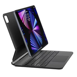 Magic Keyboard case for iPad Pro 12.9 2021 for iPad Pro 5th 4th 3rd Gen Stand Magnetic Case Touchpad Keyboard cover