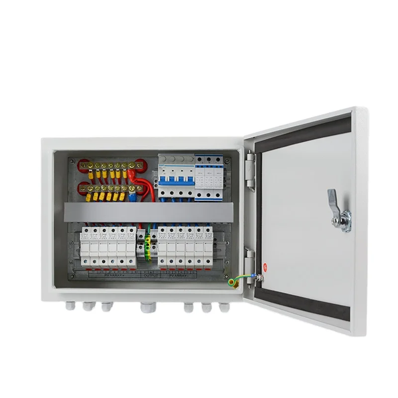 Customize String Combiner Box Metal PV Junction Box For Solar Panel Distribution Box