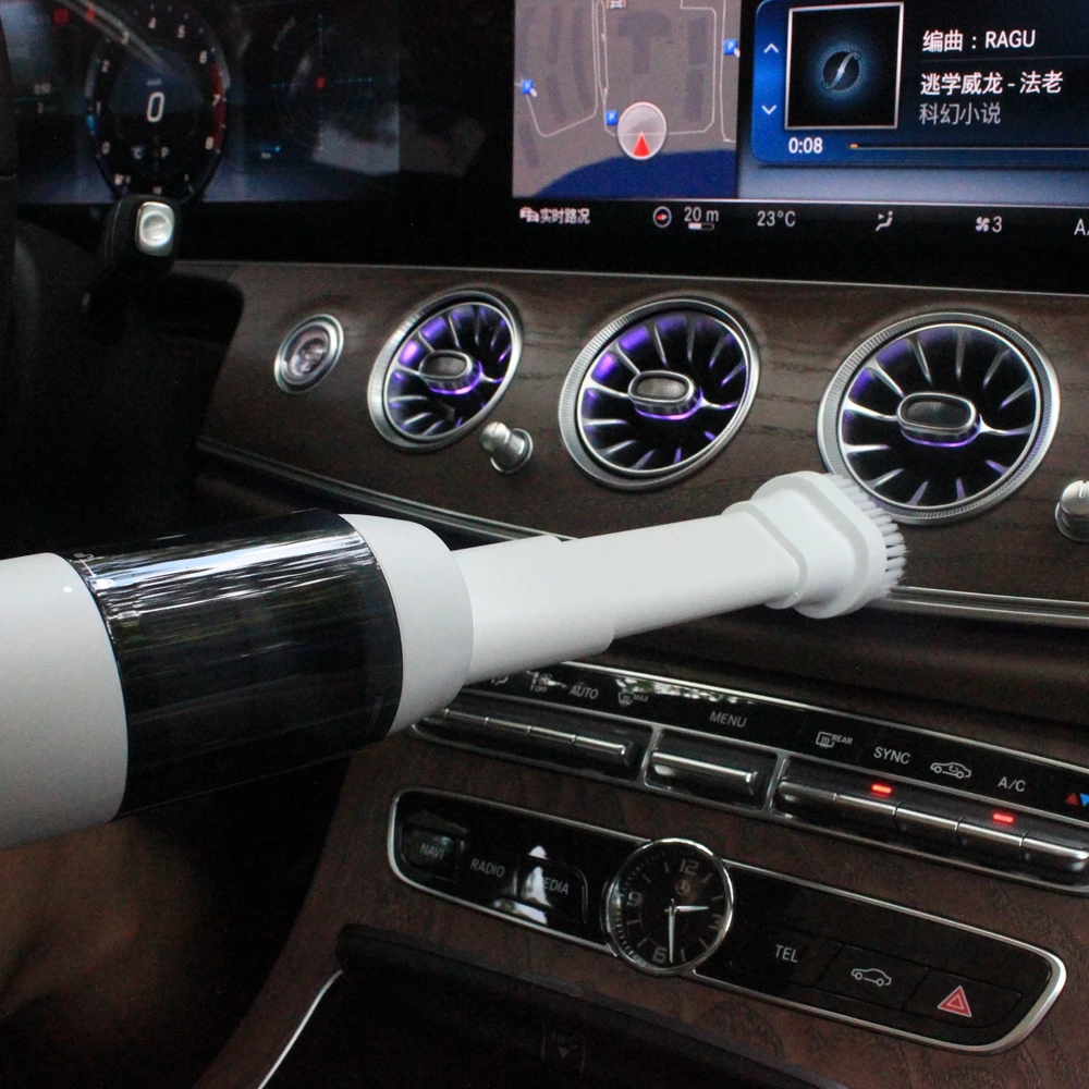 DWIN V15 Portable Wireless Handheld 120W 4500pa Auto Car Vacuum Cleaner 12V Mini USB Car Vacuum Cleaner