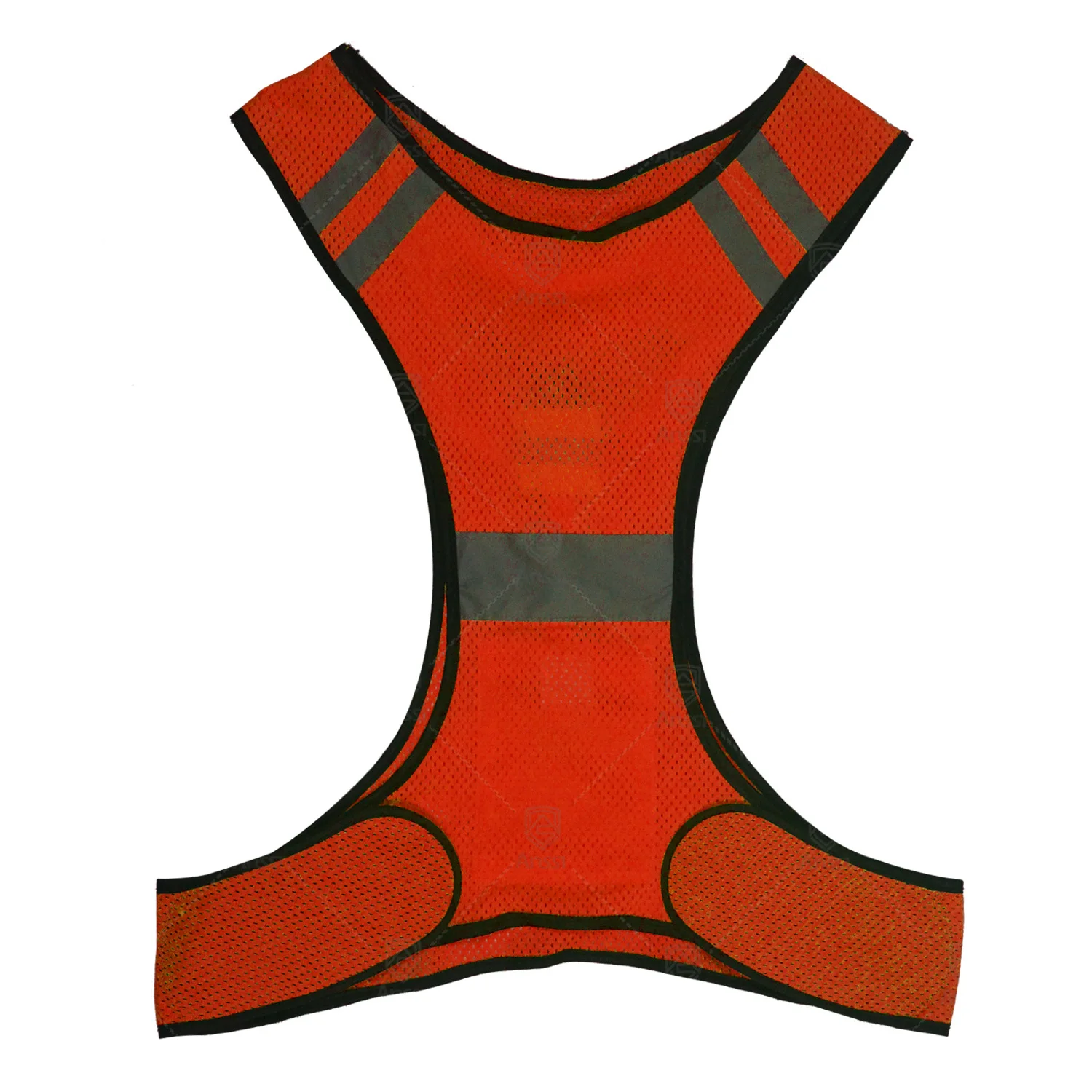 Adults Worker Jogging Cycling Running High Visibility Custom Kids Orange Jacket Reflective Safety Vest With Logo