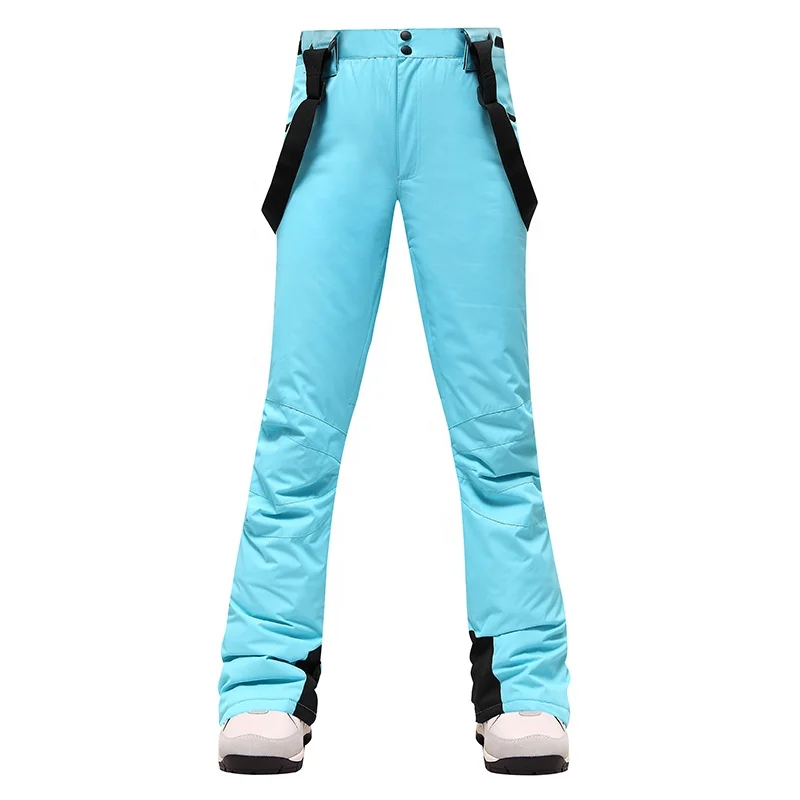 Warm Snow Trousers Winter New Winter Ski Parain Ponchoutdoor High Qualrain Jacketof Waterproof Sportswear for Women Women Pants