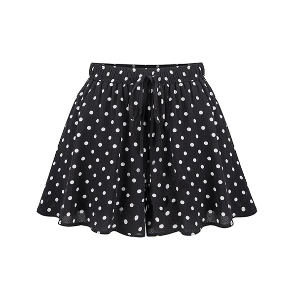 Girls Plus size Short Skirts Summer Fashion Beach Vacation Ruffle Floral Print Women Mini Skirts