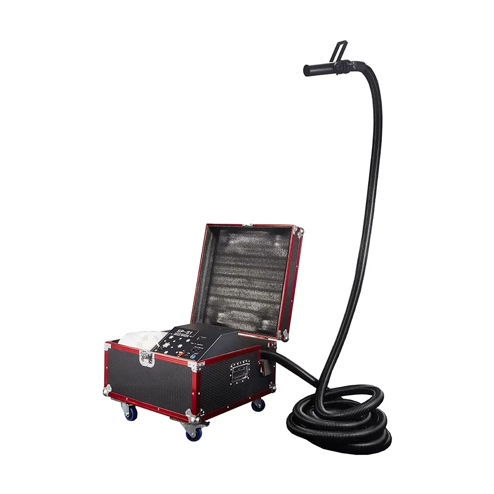 SP Latest equipment 1500W Snow Spray Machine snow machine outdoor making DMX 512 for Wedding Party