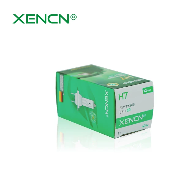 XENCN H7 8711 12V 55W Halogen Headlight Bulbs PX26d Automotive Lighting System Car Accessories Headlamp Spare Parts h7 lamps