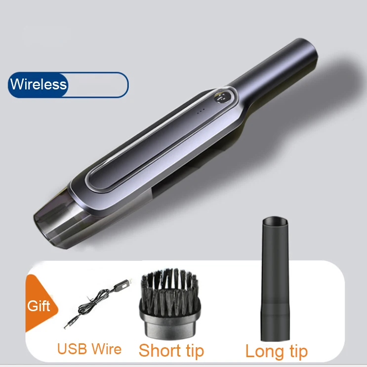  2021 Wet Dry 12V Cordless Auto High Suction Rechargeable Portable Vacuum Cleaner Car