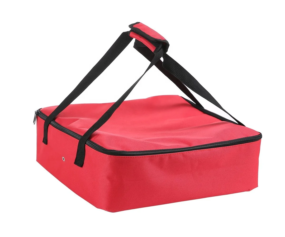 Outdoors Insulated Food Delivery Bag Hot-Selling Pizza Insulated Thermal Tote Cooler Bag