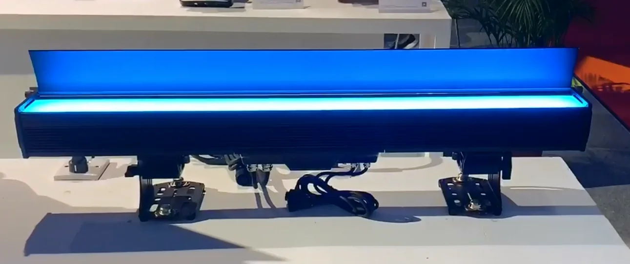 New arrival dmx DJ Lighting 300W RGBWA 5in1  LED Cyclorama Light for  bar disco concert stage light