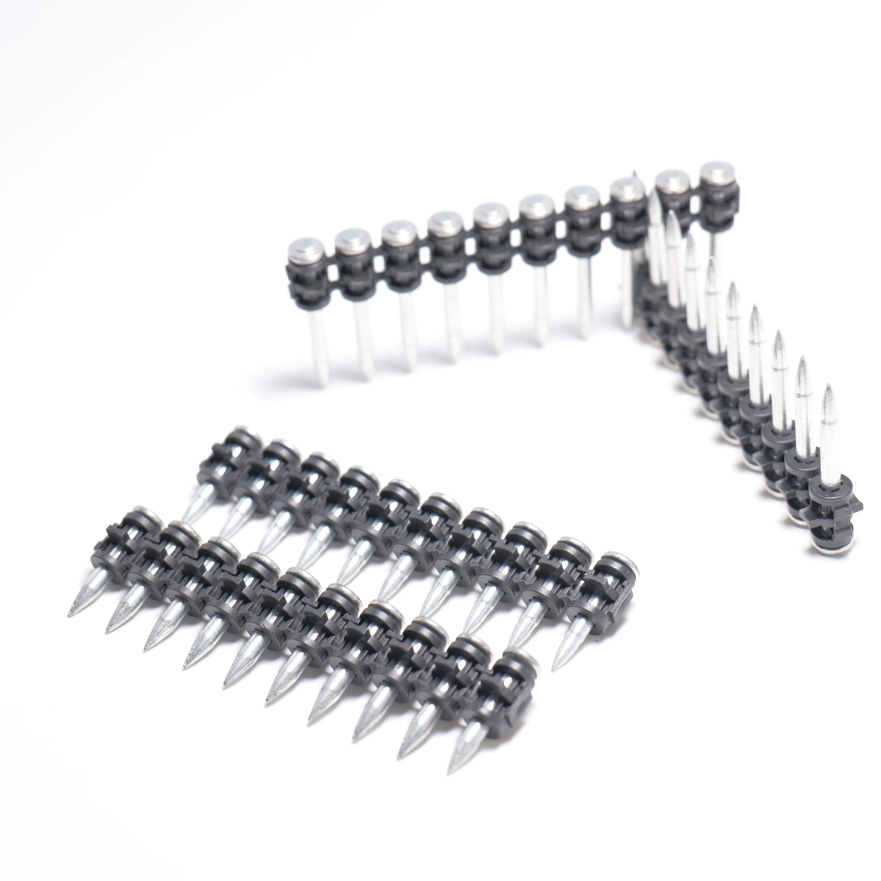 Factory Custom zinc plated shooting nails battery concrete nails bx3 drive pins 1000-pack