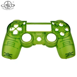 Custom Transparent Front Controller Cover Replacement Shell Case for PS4 9 colors in stock fast delivery