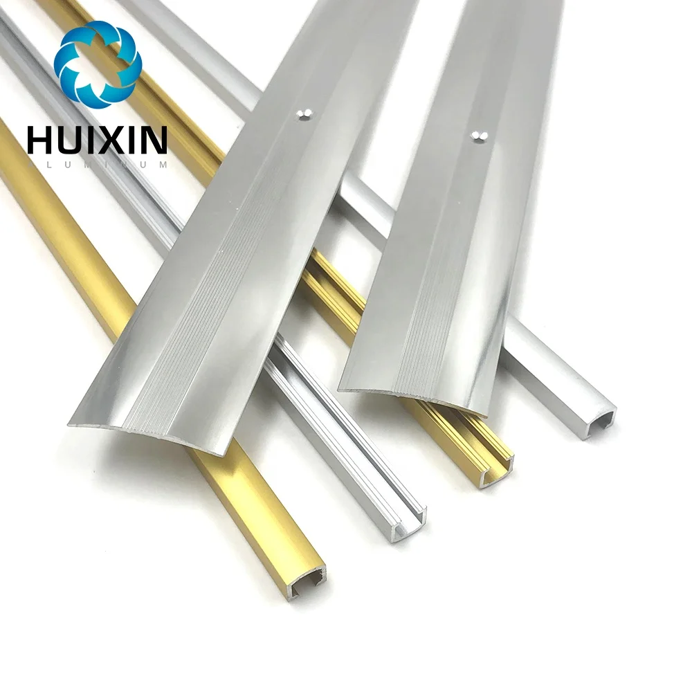 Shiny Surface Tile Edge Accessories Aluminium Tile Trim Corner Profile