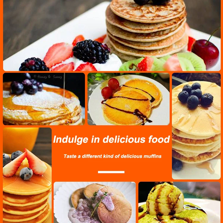 High Quality Electric Home Use Mini Egg Crepe Maker Pancakes Making Machine Automatic Pancake Machine For Home