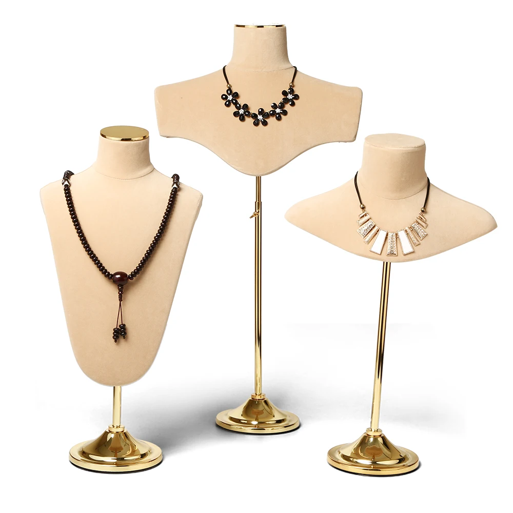 Jewellery Store Jewelry Display Bust Necklace Stand Holder