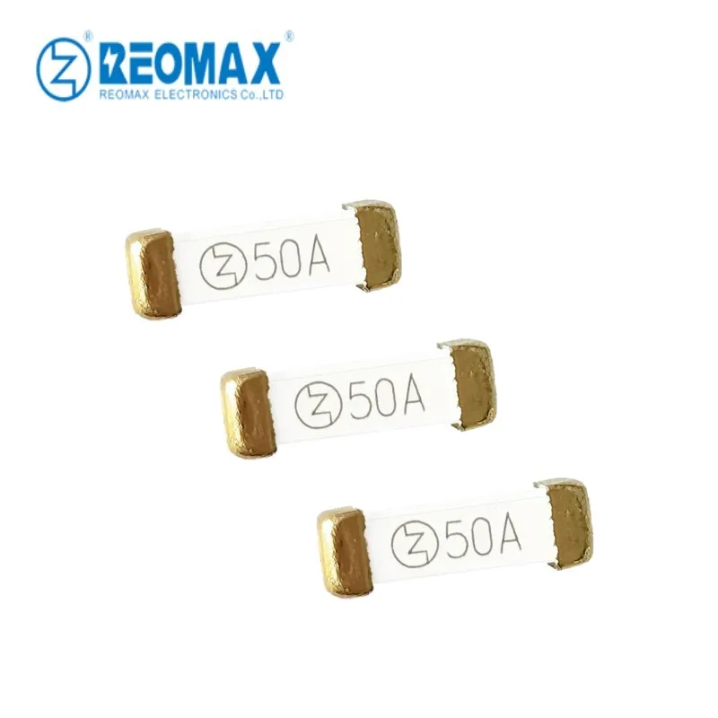 Предохранители Reomax для поверхностного монтажа, 50 А, 60 А, предохранитель SMD 32/63/72/100/125 В для панели защиты аккумулятора питания