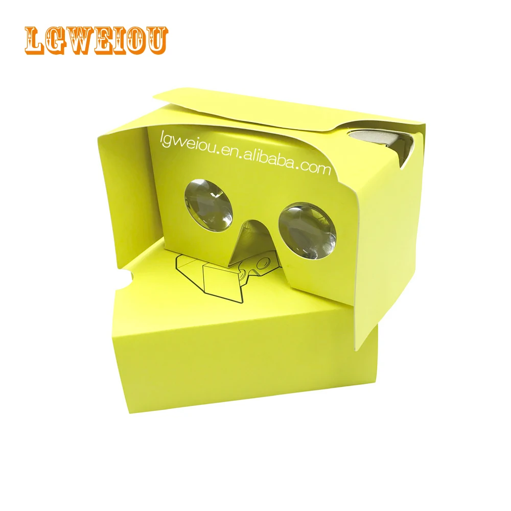 
Wholesale Price 3d Glasses VR Marketing Gifts vr Cardboard v2 3d Video Glasses Virtual Reality 3d Glasses box 