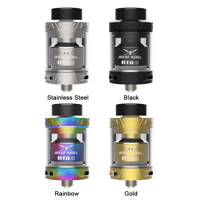 100% authentic electronic cigarette vape pod tank kit oumier wasp nano V2 rta rebuildable