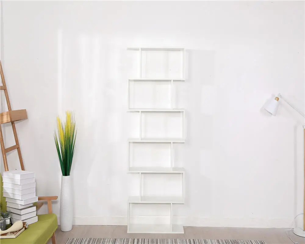 Wall Bookshelf Display Living Packing Room Furniture