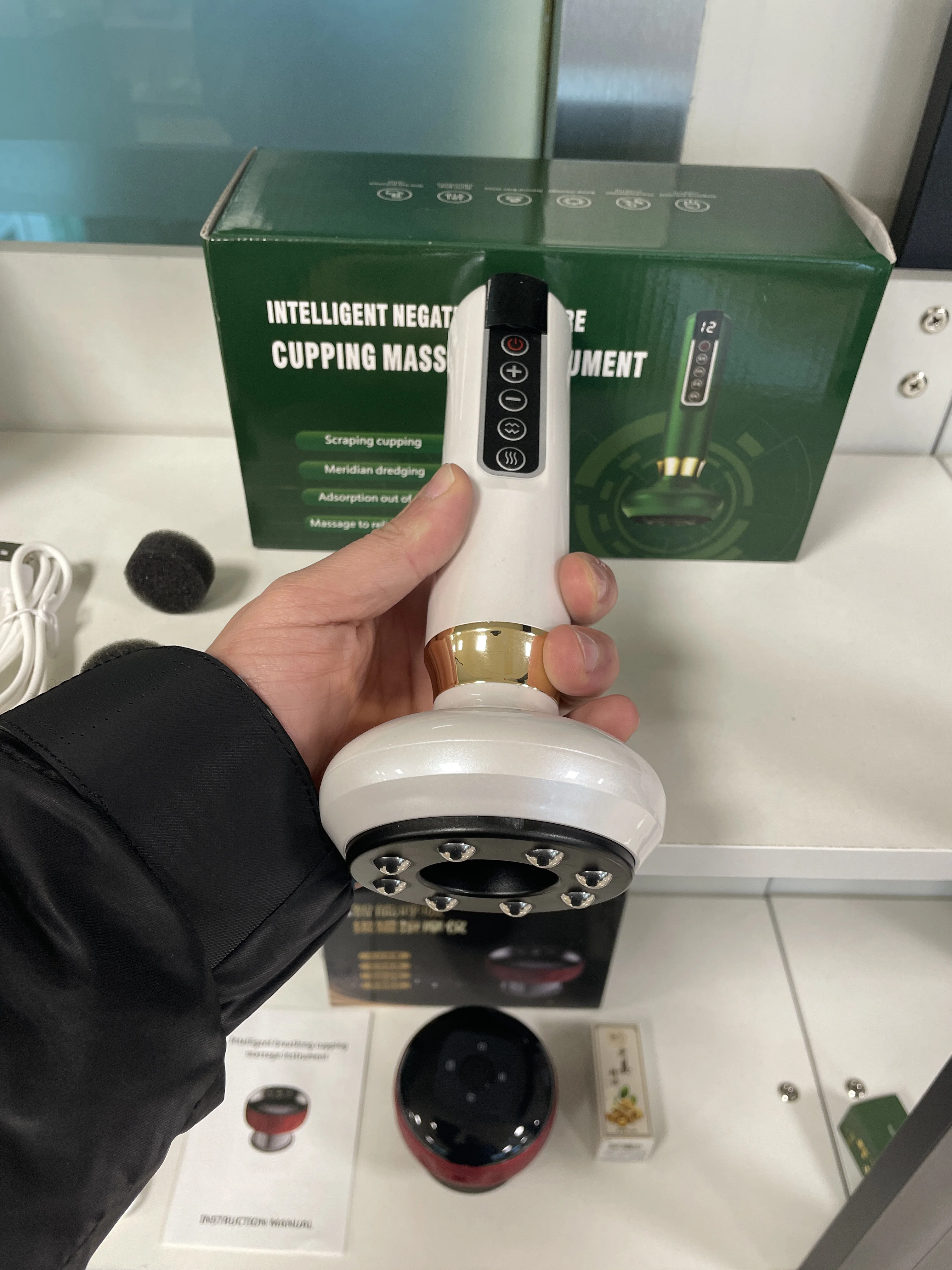 Hot Body Slimming Tools Guasha Electric Scraping Suckers Auto Vacuum Suction Cup Electric Cupping Massager