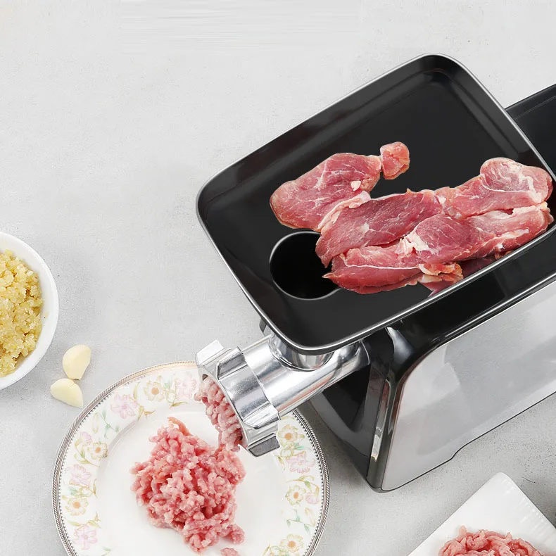  Нержавеющая сталь Бытовая многофункциональная маленькая Мясорубка 400 Вт коммерческая или домашняя электрическая