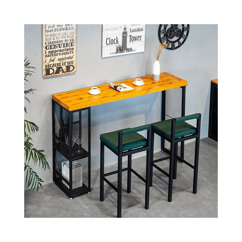 Промышленная Железная мебель для дома, гостиницы, гостиной, кафе, барный стол/паб, барный стол