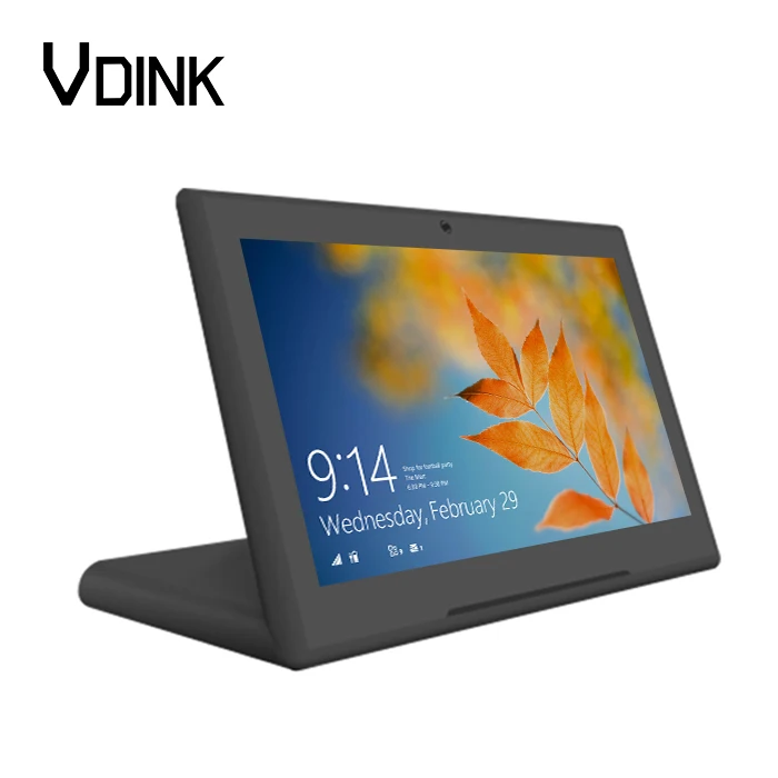 Vdink Android Touch Screen L Type ODM Customer Feedback Restaurant Ordering System Desktop Panel Tablet Pc