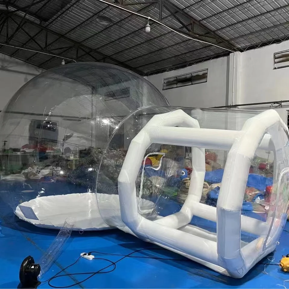 custom Outdoor Event Wedding Party Inflatable Bubble Tent PVC Globe Clear Transparent Dome balloon Tent Inflatable Bubble House