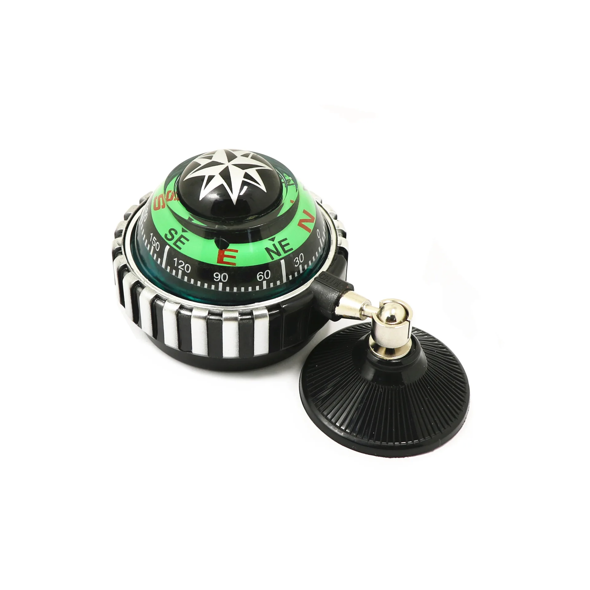 Night light vehicle mounted marine compass suction cup universal adjustment vehicle navigation guide  direction compass ball