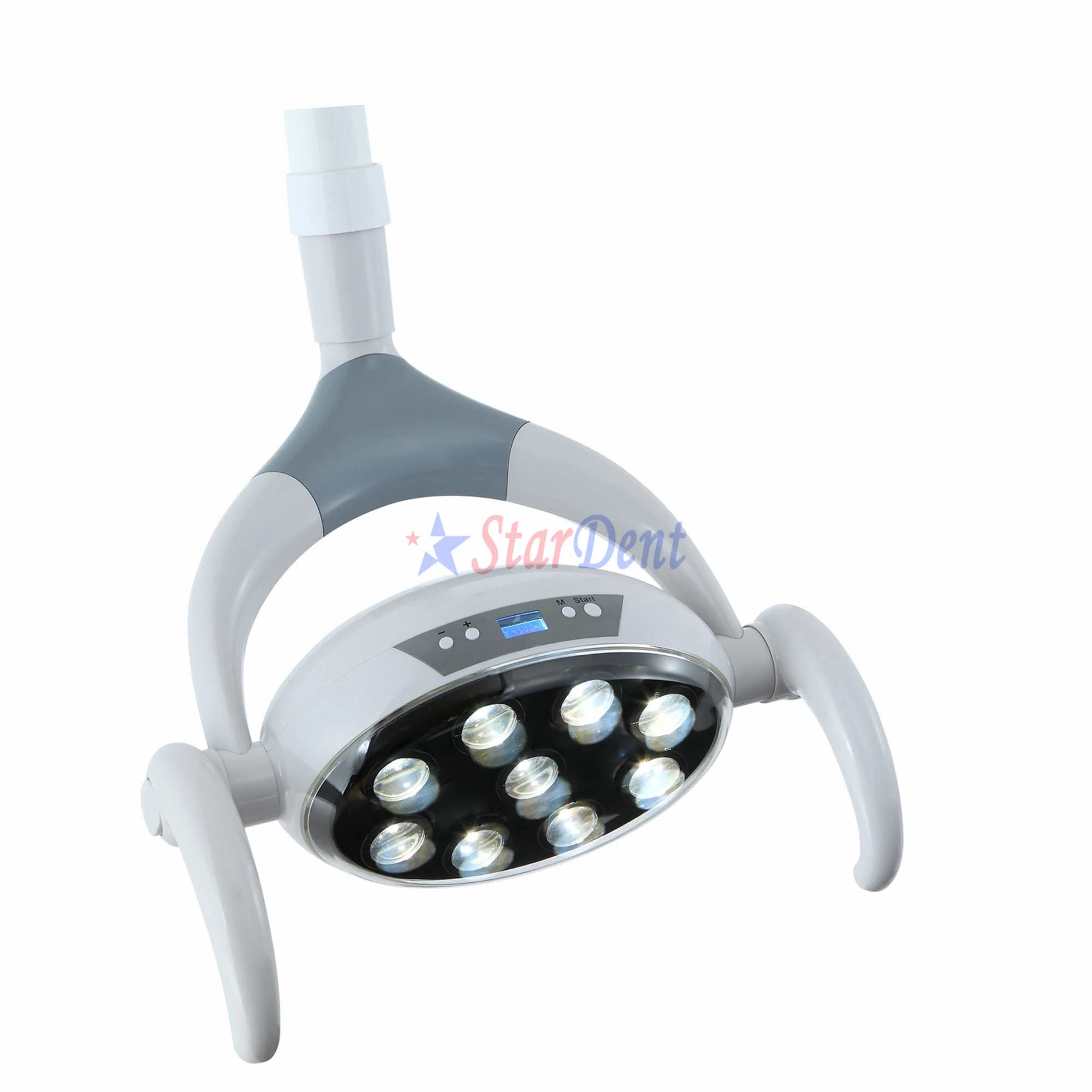 Стоматологический СВЕТОДИОДНЫЙ сенсорный светильник, мощный светоотверждающий эффект, Стоматологическая Светодиодная лампа для осмотра полости рта с многофункциональным ЖК-дисплеем