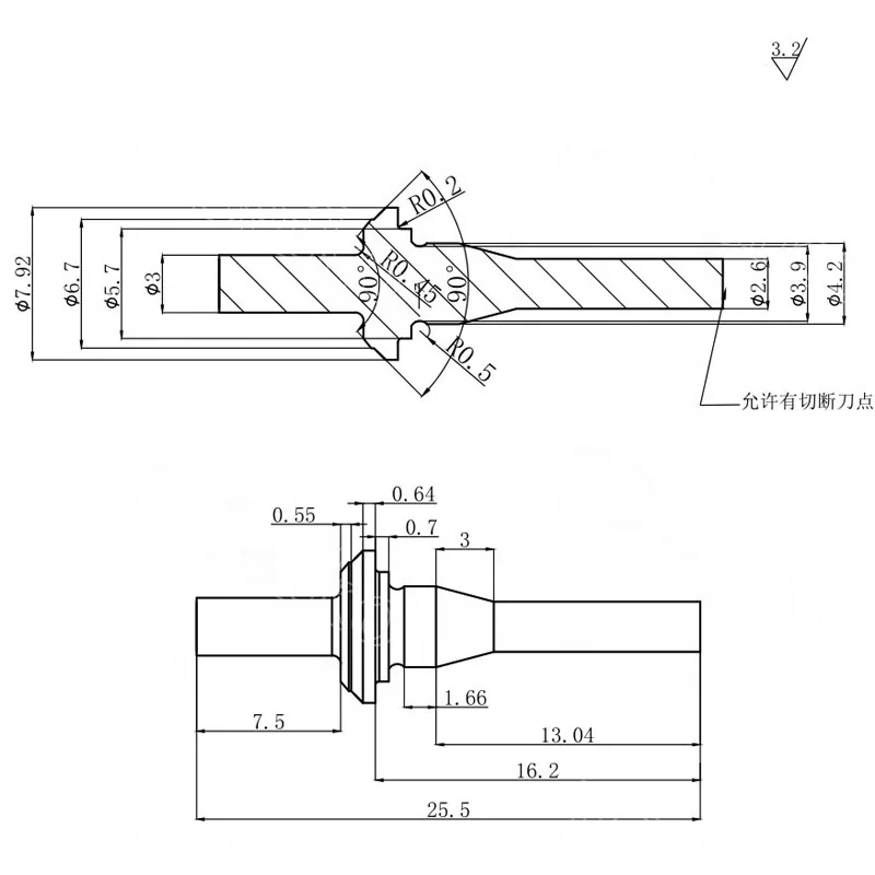 OEM High quality Accurate size Valve Needles Machinery parts G301-5005