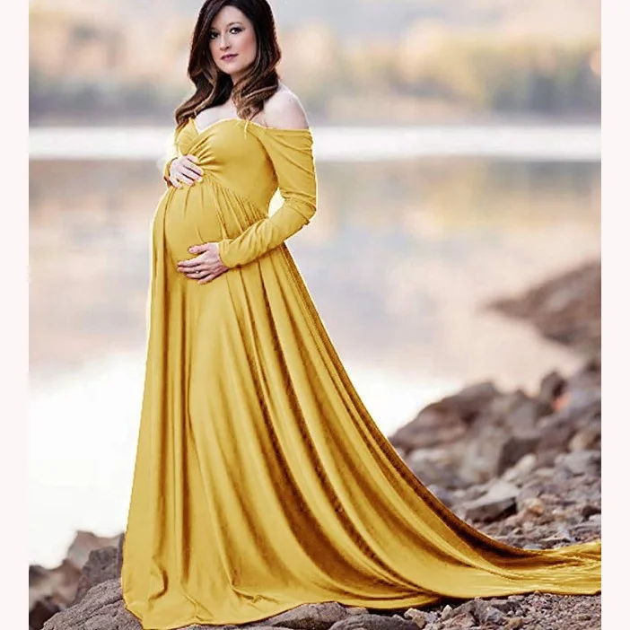 
New arrival Hot sale Maternity Clothing Gown Dresses For Photography Sexy Pregnancy Pregnant Maternity Photo Shoot Dresses Props 