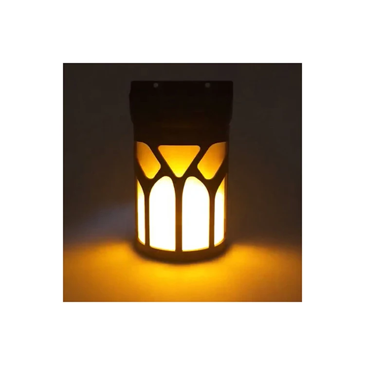 Manufacturer Custom Wholesale Solar Flame Lamp for Garden Patio Pathway