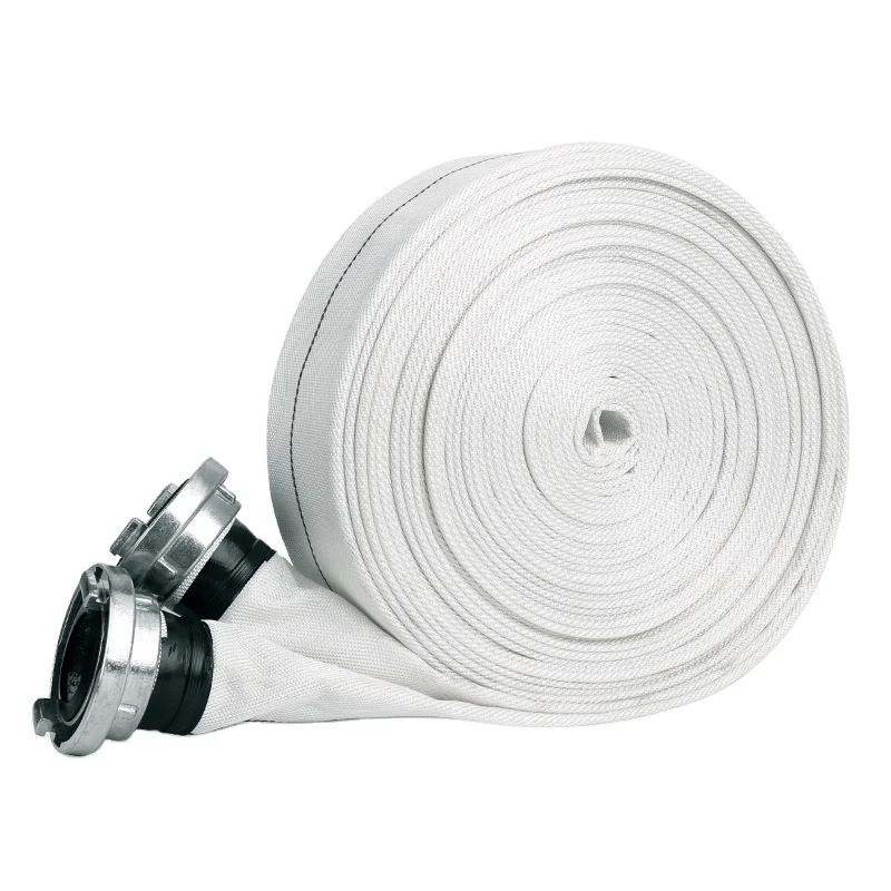 3 Inch 10 Bar Work Pressure Polyester Material PVC Lined Pipe Fire Hose Reel