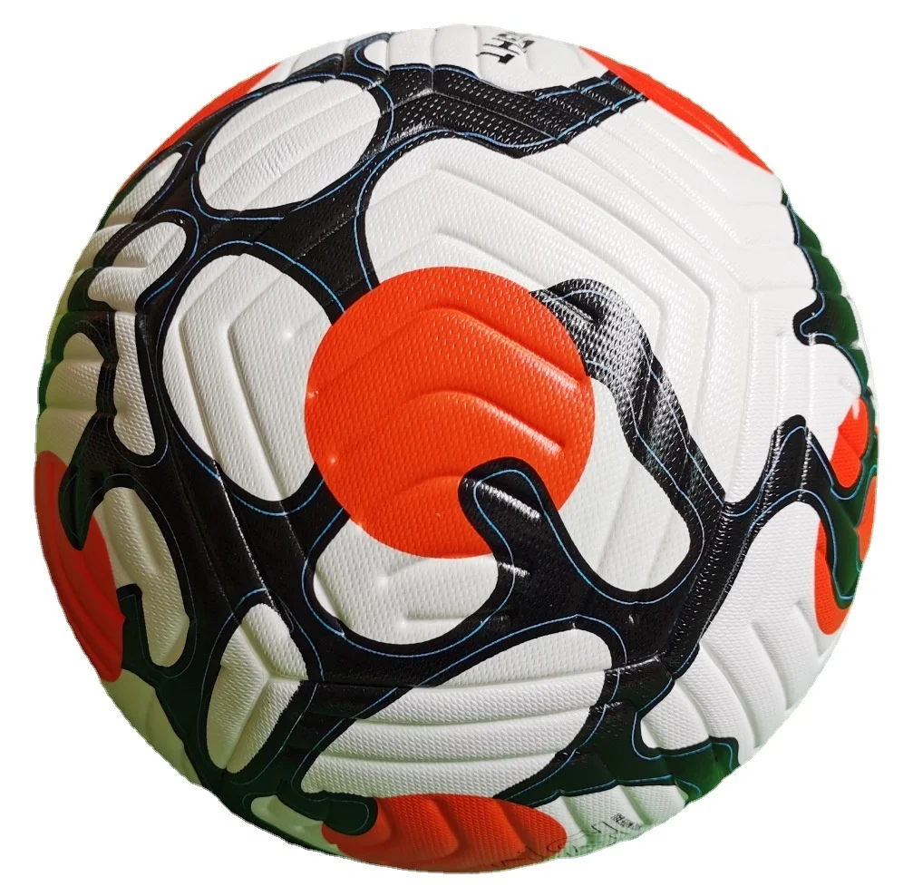 Professional Youth Soccer Ball for Training Machine Sewing PU Football Size 5/4