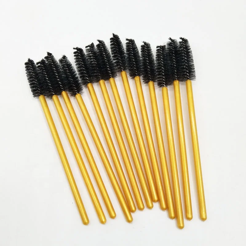 Synthetic Hair Brush Material Eyelash Makeup Tool Portable Eyebrow Brush for Travel